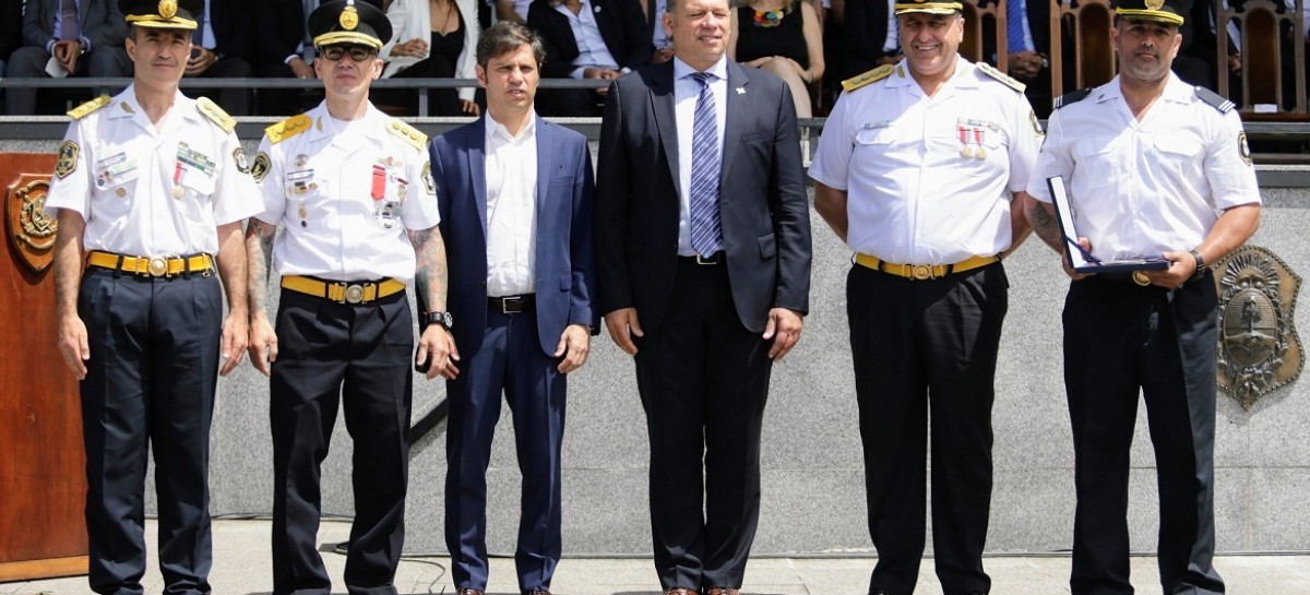 A 200 años de la creación de la Policía bonaerense, Kicillof prometió "iniciar una nueva etapa"
