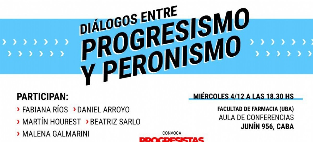 Referentes del peronismo y el progresismo se reunirán para debatir sobre los tiempos que se vienen