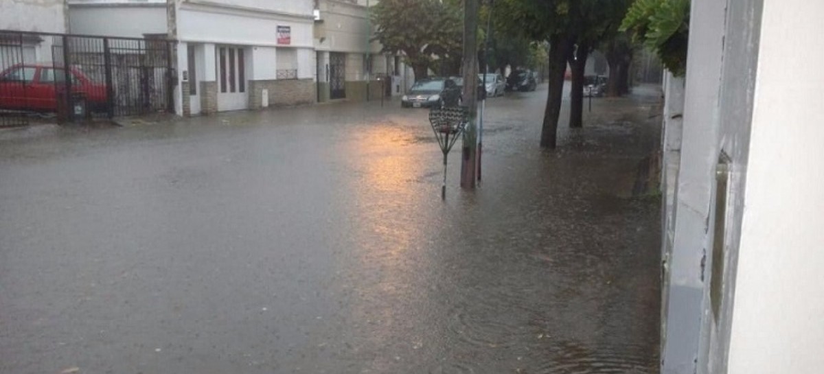 Otra vez, las calles de La Plata se convirtieron en ríos