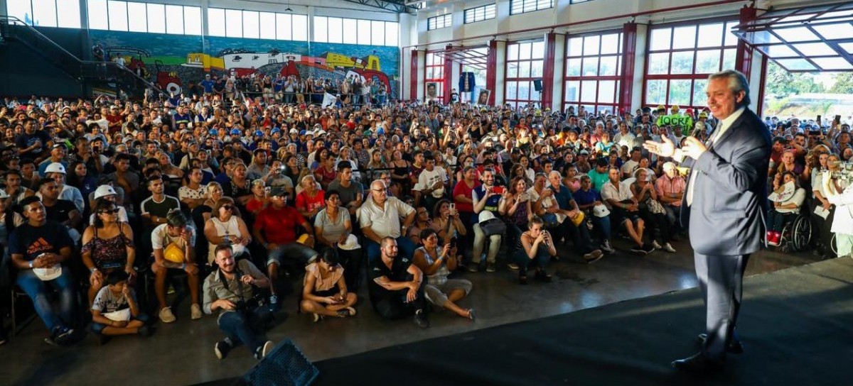 Se puso en marcha el plan "Argentina Hace": el acto lo encabezó el presidente Alberto Fernández