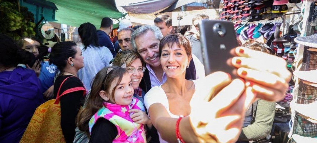 Alberto Fernández: "Mayra es lo que necesitamos para levantar a Quilmes"