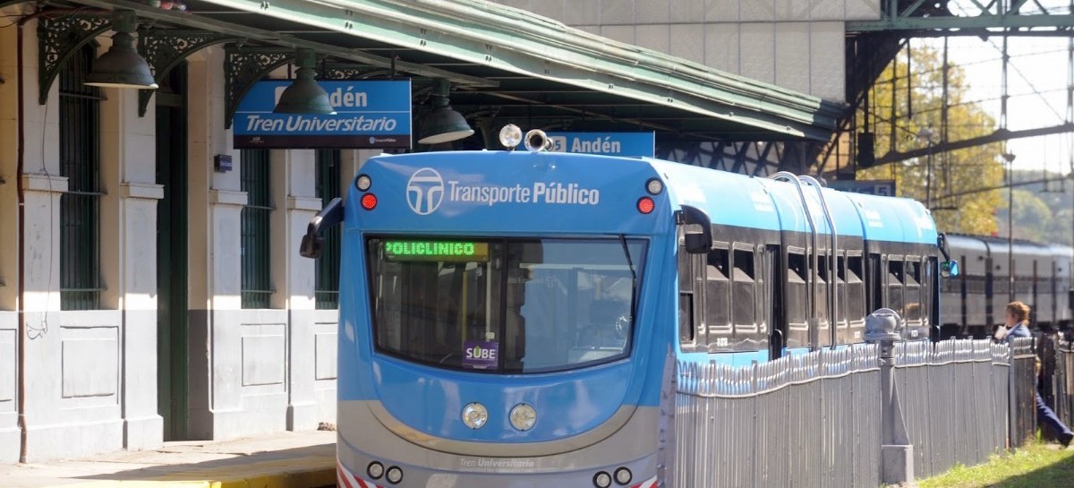 Avanzan en la concreción de la tercera etapa de ampliación del recorrido del Tren Universitario