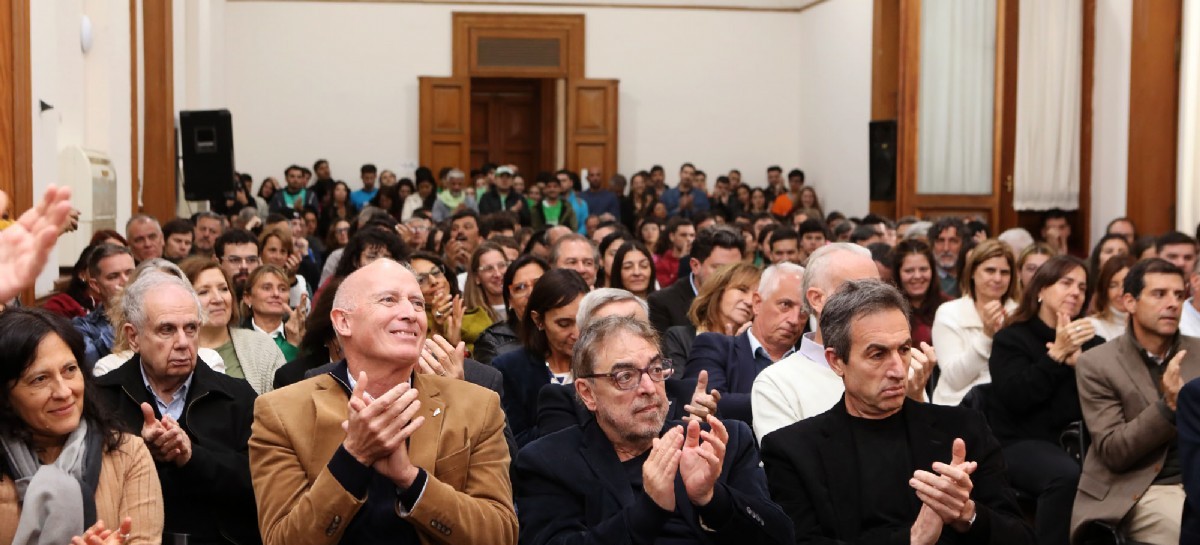 Fernando Tauber presentó su postulación a la presidencia de la UNLP