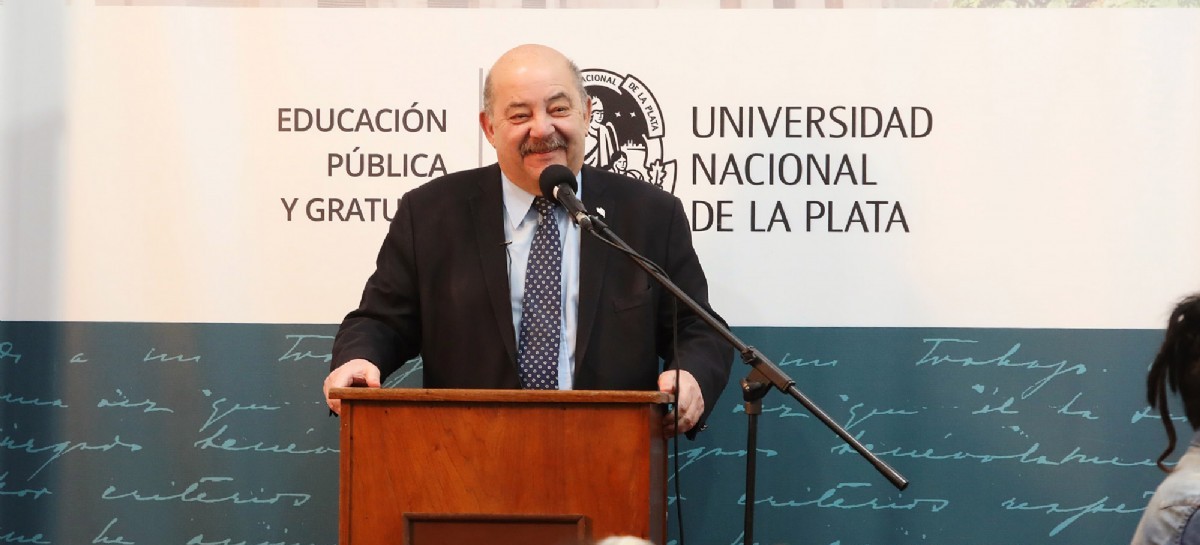 Fernando Tauber presentó su postulación a la presidencia de la UNLP
