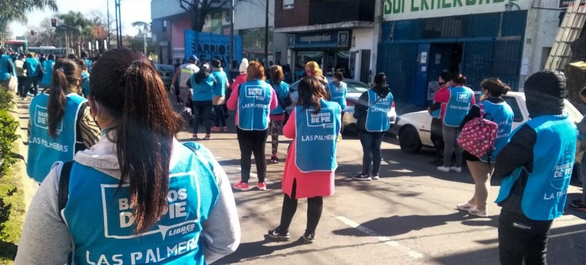 Barrios de Pie: jornada nacional de movilización a Desarrollo Social y sus dependencias provinciales