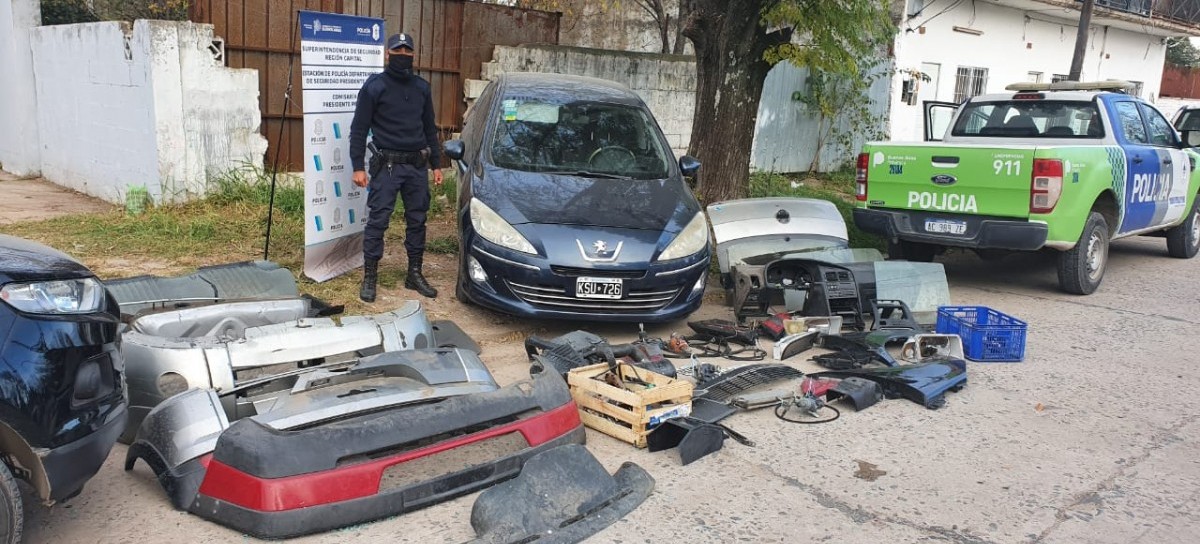 Presidente Perón: desarticularon en Guernica a una banda dedicada al robo y desguace de autos