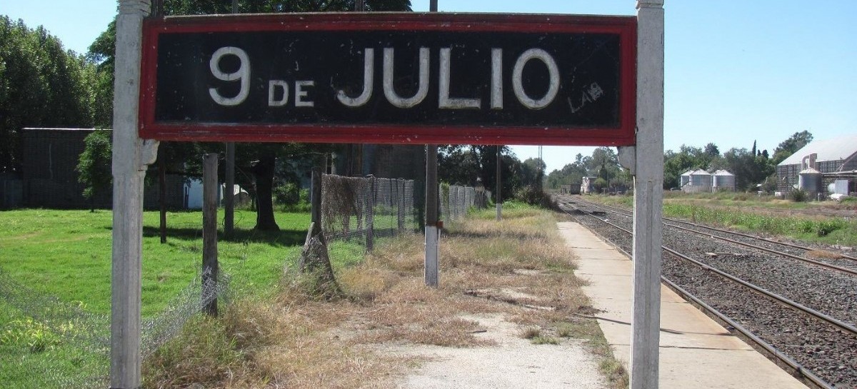 Anunciaron la vuelta del tren a la ciudad bonaerense de 9 de Julio