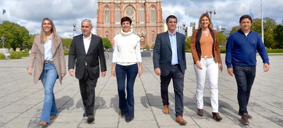 La Plata: el senador Allan presentó su "equipo del orden" para competir en la interna del PRO