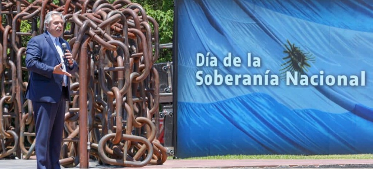 "Peleamos por la soberanía cultural", dijo Fernández al recordar la Batalla de  Vuelta de Obligado