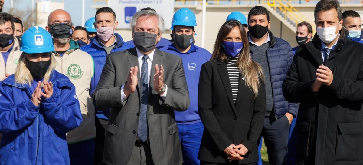 Presidente Perón: planta depuradora de líquidos cloacales beneficiará a más de 30 mil habitantes