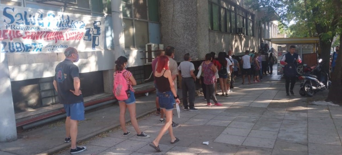 La salud pública, desbordada en el Hospital Rossi de La Plata