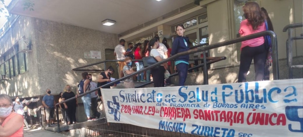 La salud pública, desbordada en el Hospital Rossi de La Plata