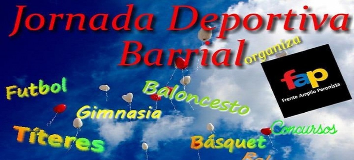 La Plata: dos sectores del peronismo organizan el "Primer Encuentro Deportivo Barrial"