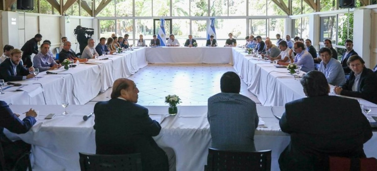 El presidente Fernández analizó acciones junto a intendentes del Área Metropolitana de Buenos Aires