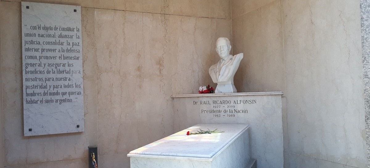 Se cumplen 10 años de la muerte de Raúl Alfonsín, el primer presidente de la democracia recuperada