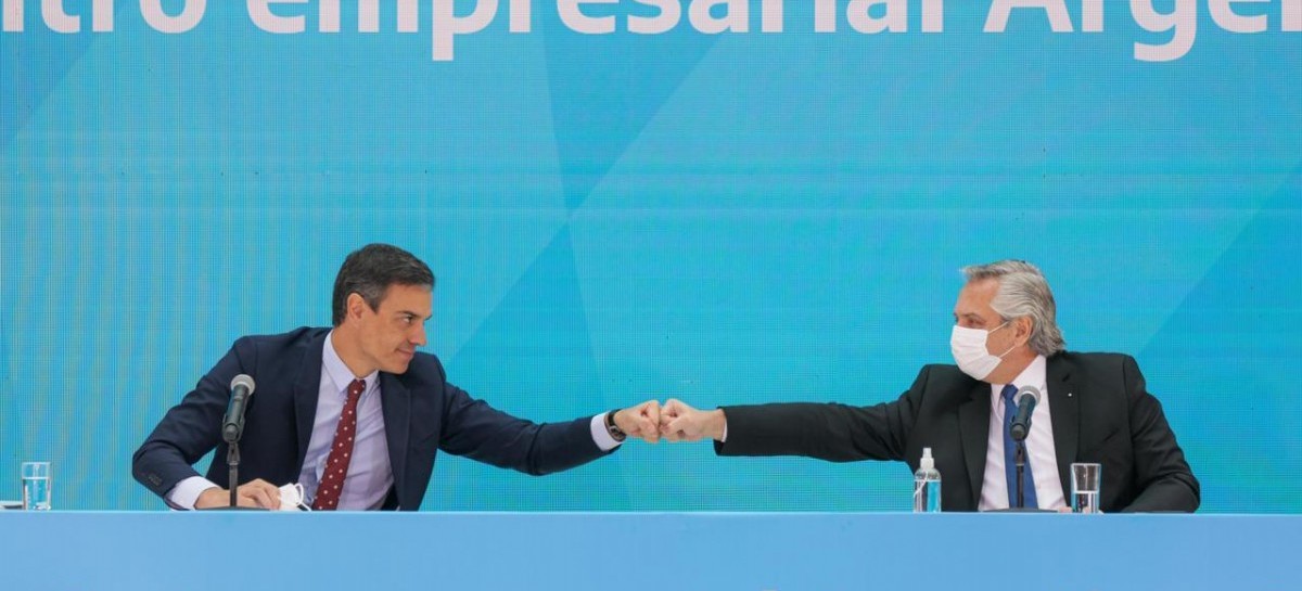 -Visita a la Argentina del presidente español- Fernández y Sánchez se reunieron con empresarios