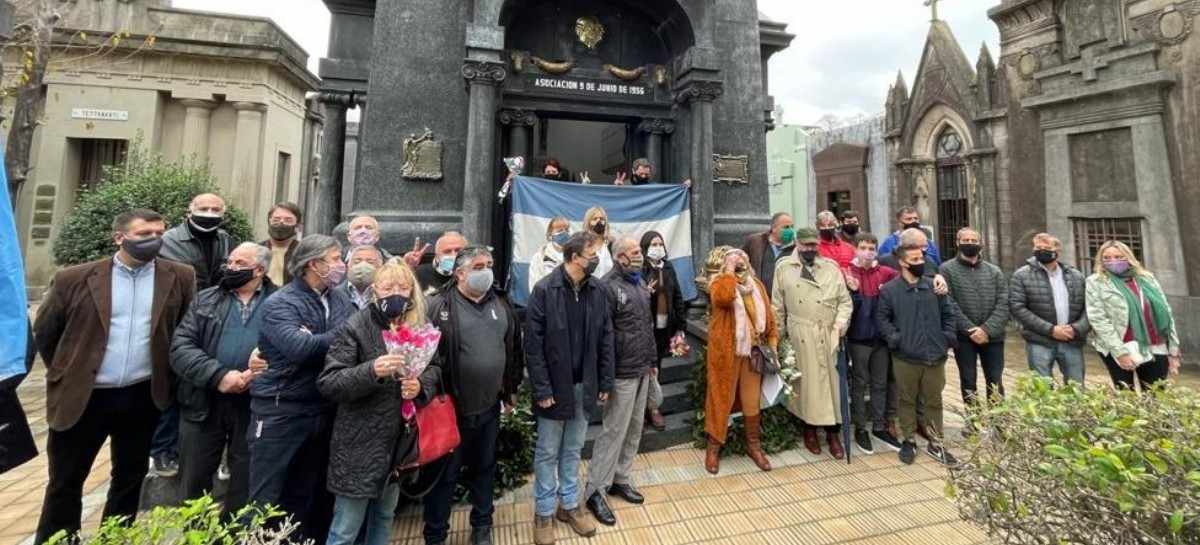 El PJ de La Plata se mostró unido en ocasión de recordar a los fusilados del 9 de junio de 1956