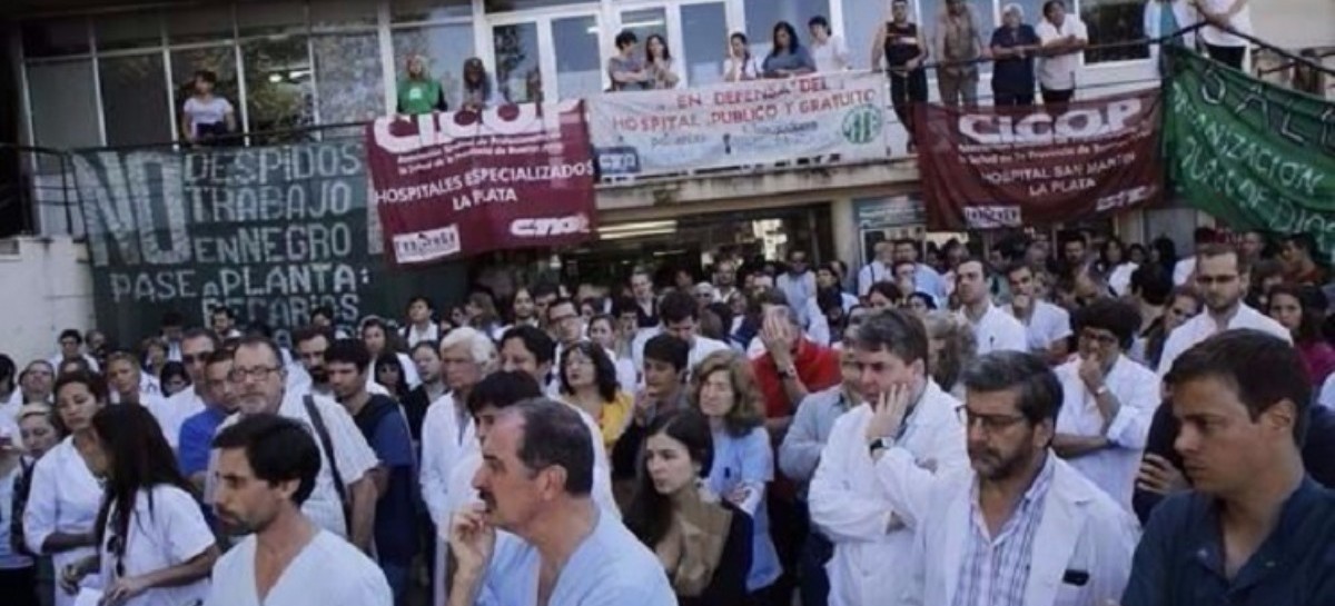 Los médicos bonaerenses insisten con el pedido de paritarias