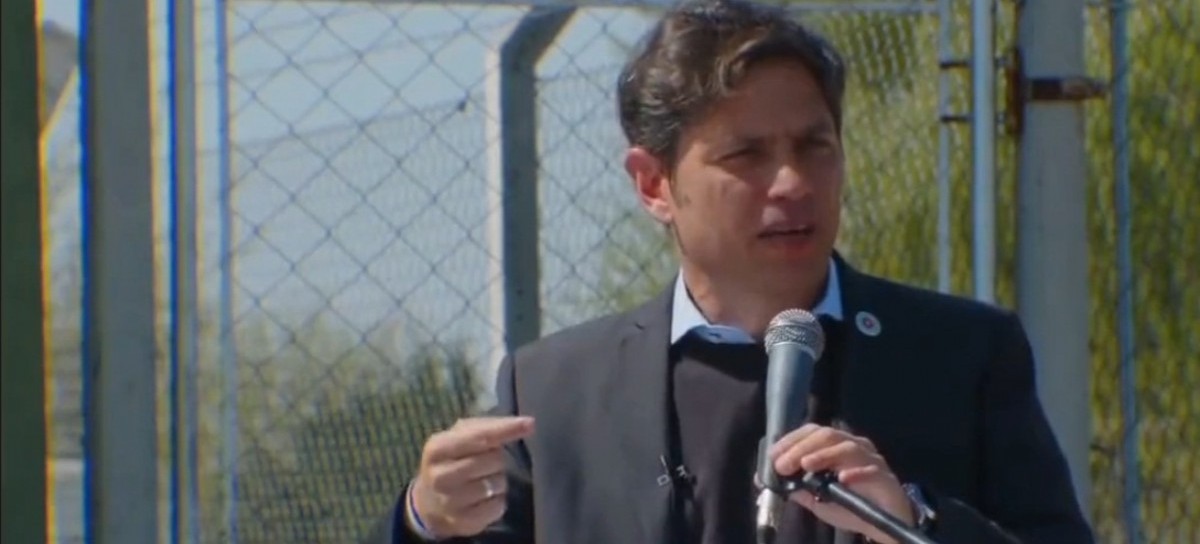 El gobernador Axel Kicillof reconoció que realiza obras que son inviables y deficitarias