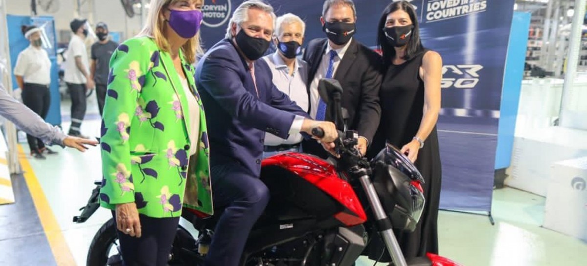 Una empresa argentina fabricará cuatro modelos de la marca de motos Kawasaki