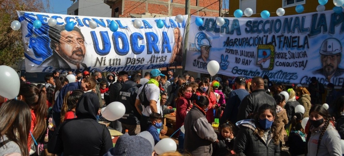 Niñas y niños de la UOCRA Seccional La Plata fueron homenajeados en su día
