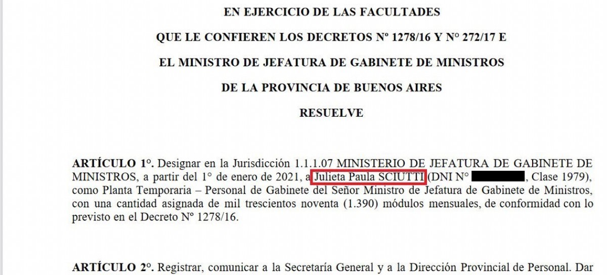 Detuvieron a una contadora de La Plata vinculada a Generación Zoe y al Gobierno bonaerense