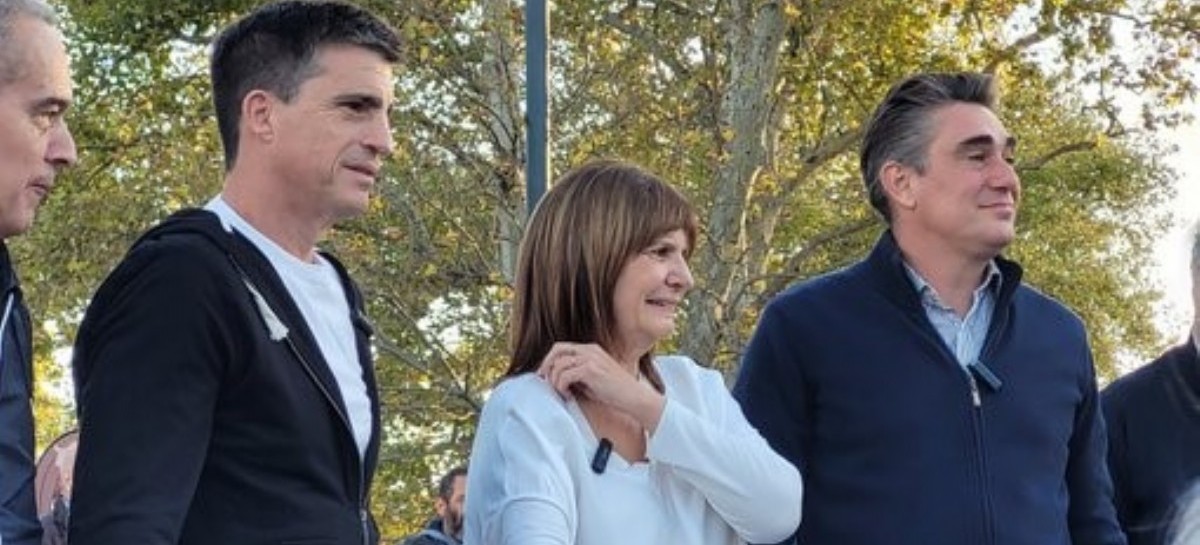 Patricia Bullrich estuvo en La Plata para respaldar a uno de sus precandidatos a intendente