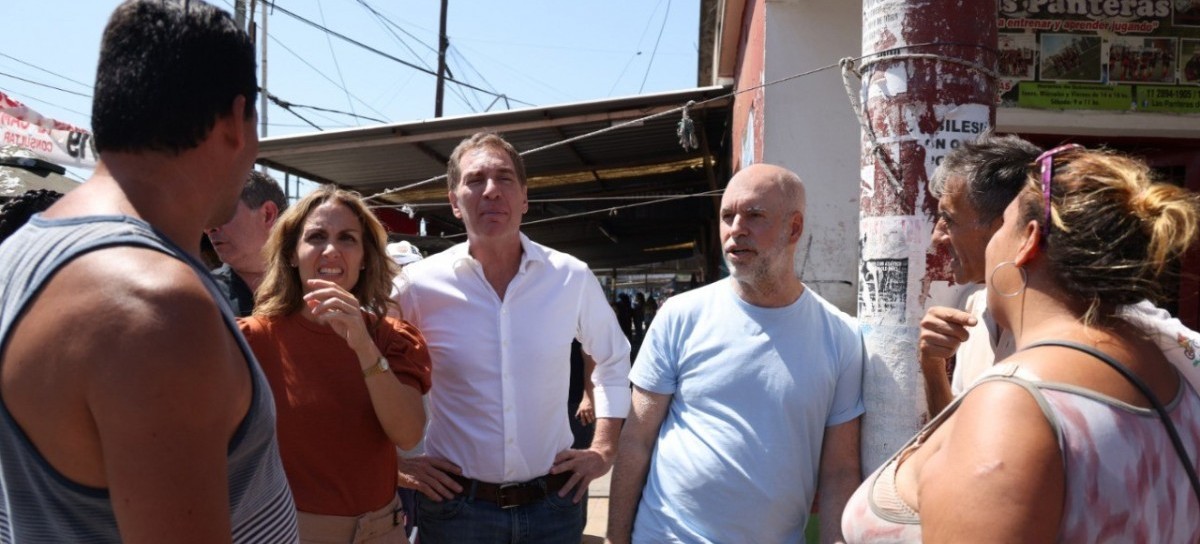 Rodríguez Larreta junto a Santilli en La Matanza, con más críticas por la situación de inseguridad