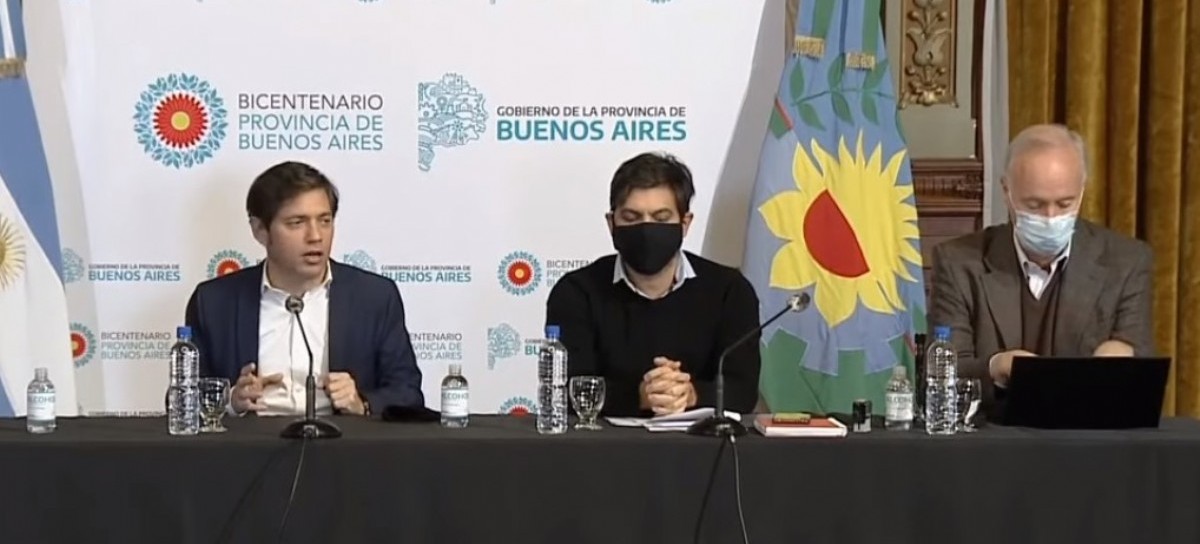 Kicillof insiste: "Vamos a permitir actividades que no pongan en riesgo la vida de las personas"