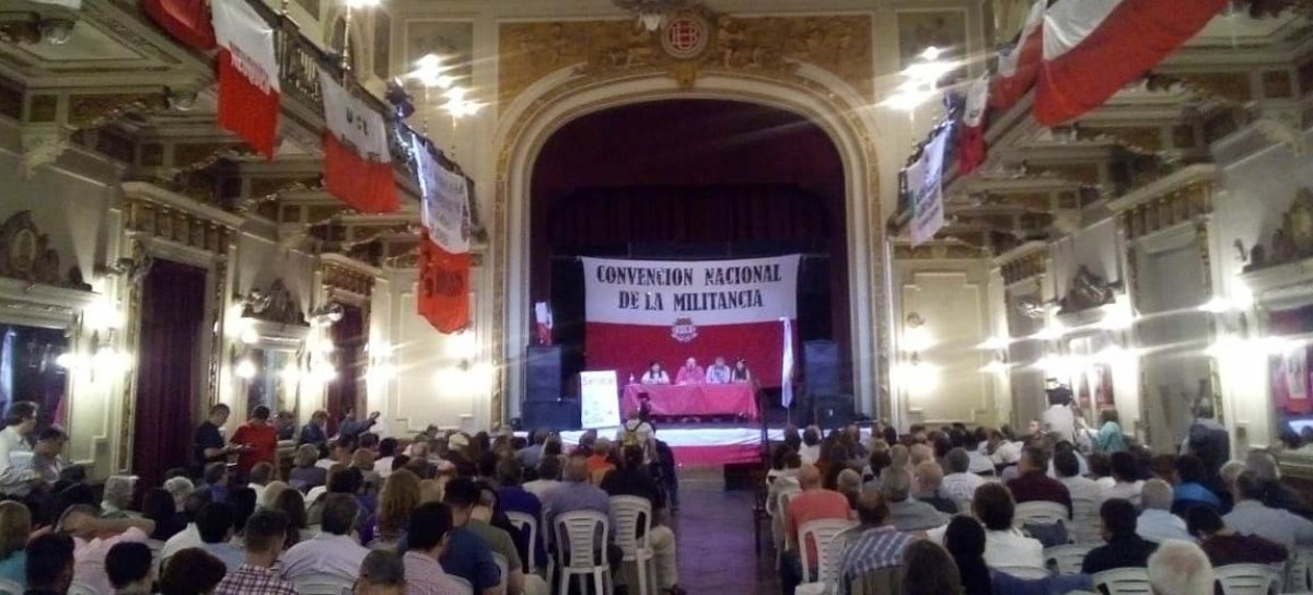 UCR: realizan en Capital Federal la "Convención Nacional de la militancia"