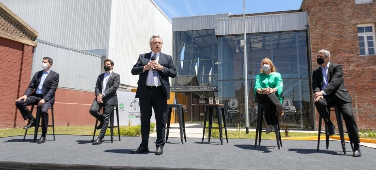 Avellaneda: el presidente Fernández pidió jueces preparados, moralmente probos y una justicia rápida