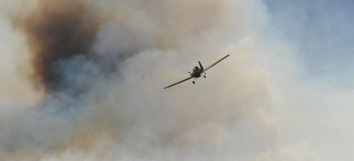 Preocupación por el incendio en Punta Lara: Ya se observa desde Colonia