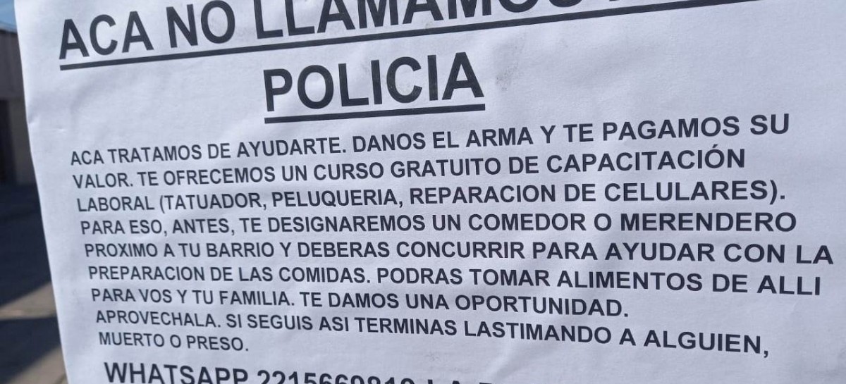 En La Plata cambiaron armas por capacitación y estudio: ya otorgan certificados de egresos