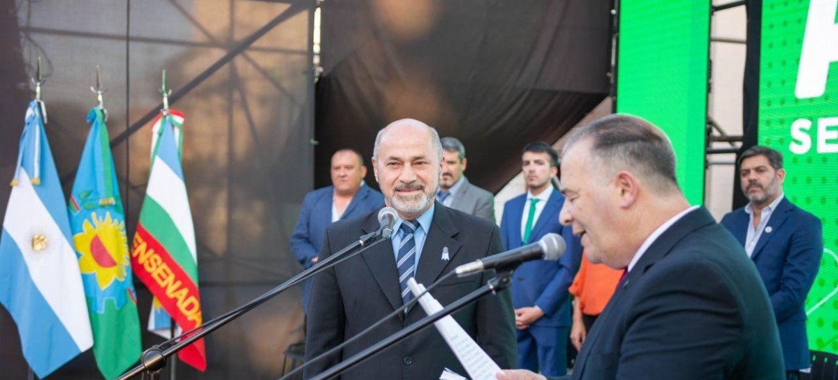 "Vamos por los 4 años de mayor crecimiento", dijo Mario Secco, el reasumido intendente de Ensenada