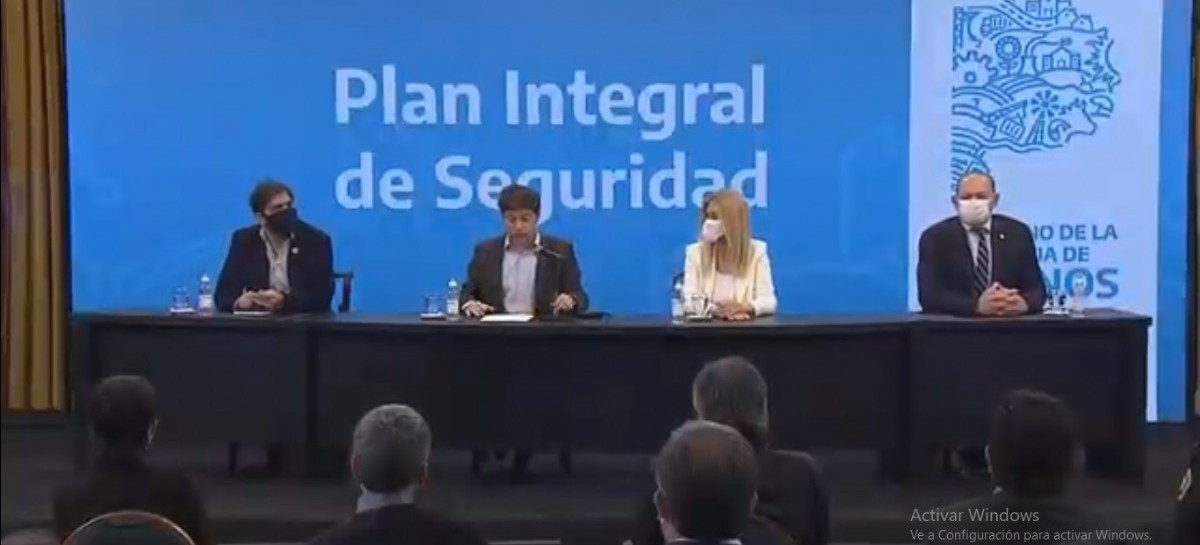 -EN VIVO- El gobernador Kicillof anuncia mejoras salariales y otros beneficios a la Policía