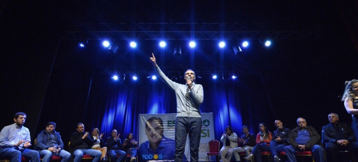 La Plata: el concejal Guillermo Escudero oficializó su precandidatura a la intendencia 2023