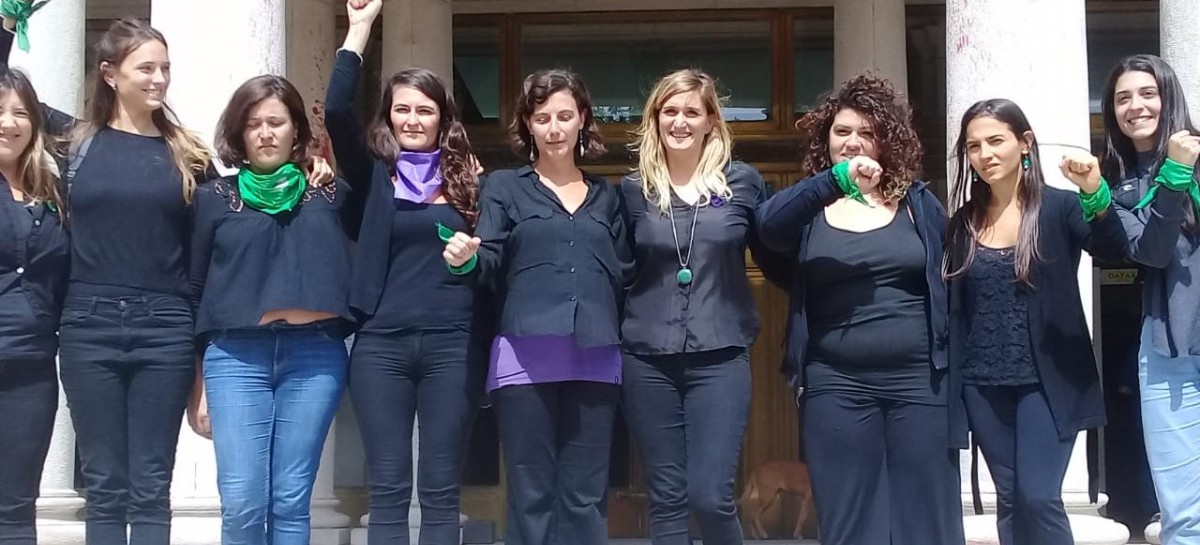 Trabajadoras de la Justicia, en el Día de la Mujer, reclamaron mejores condiciones laborales