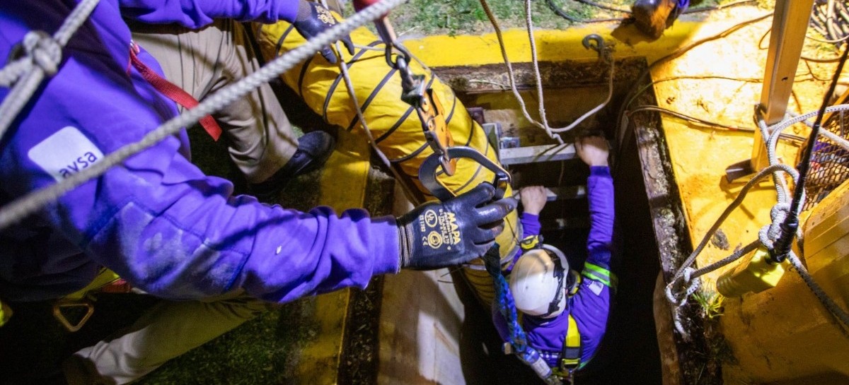 AySA continuó con operativos de su Programa de Inspección de Ríos Subterráneos en el Oeste del AMBA