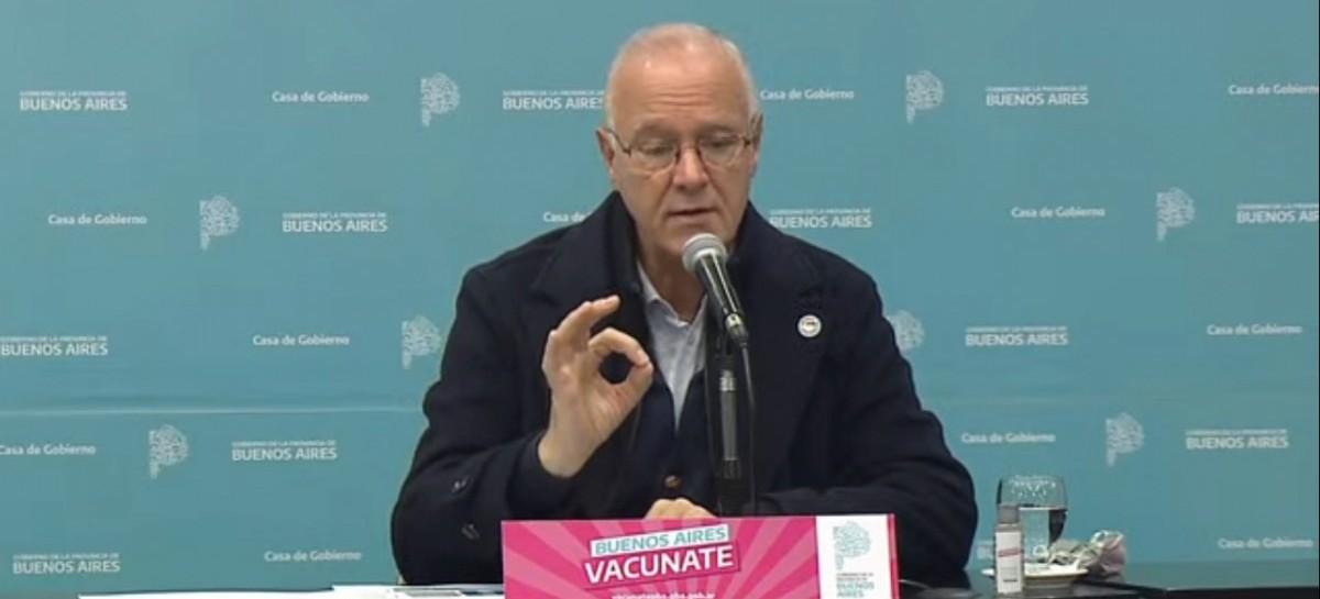 -EN VIVO- El Jefe de Gabinete Bianco y el ministro Gollán informan la situación epidemiológica