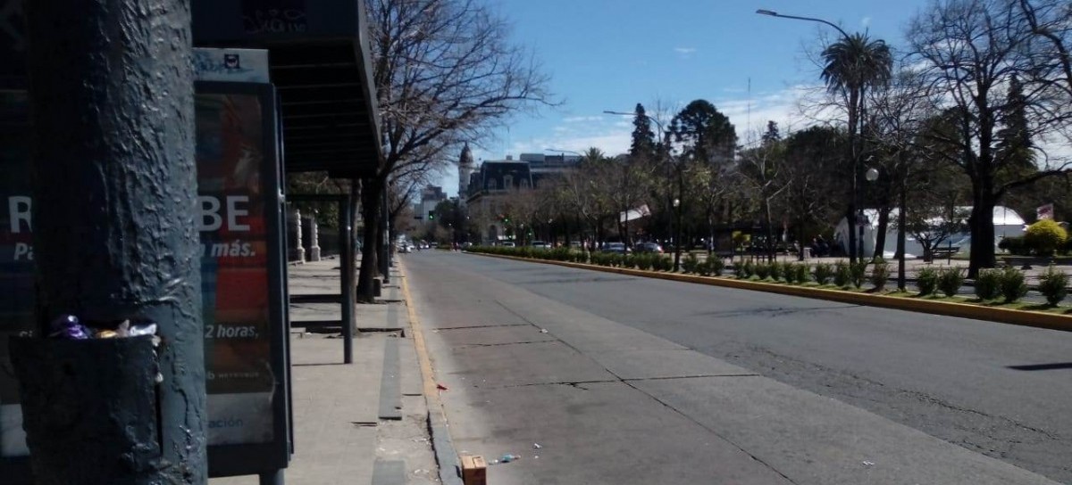 Paro Nacional: fue notorio el "cambio de ritmo" en la ciudad de La Plata