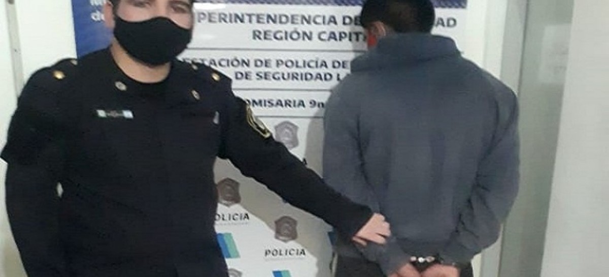 La Plata: Quiso robar en un departamento, justo llegó la Policía y quedó atrapado en el patio