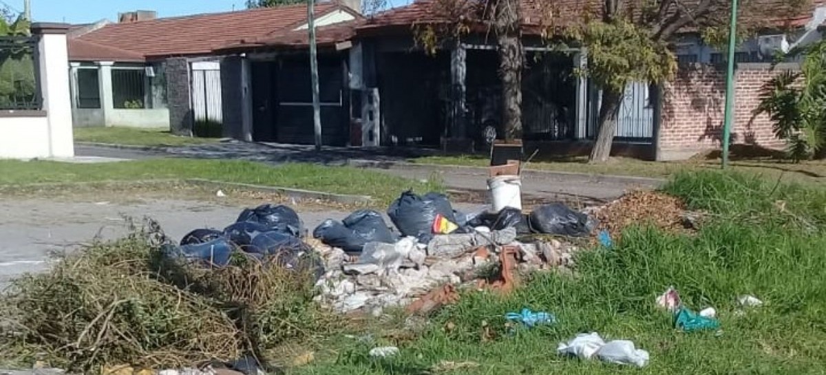 La Plata: Villa Elvira, localidad que en materia de limpieza está siendo olvidada por el municipio