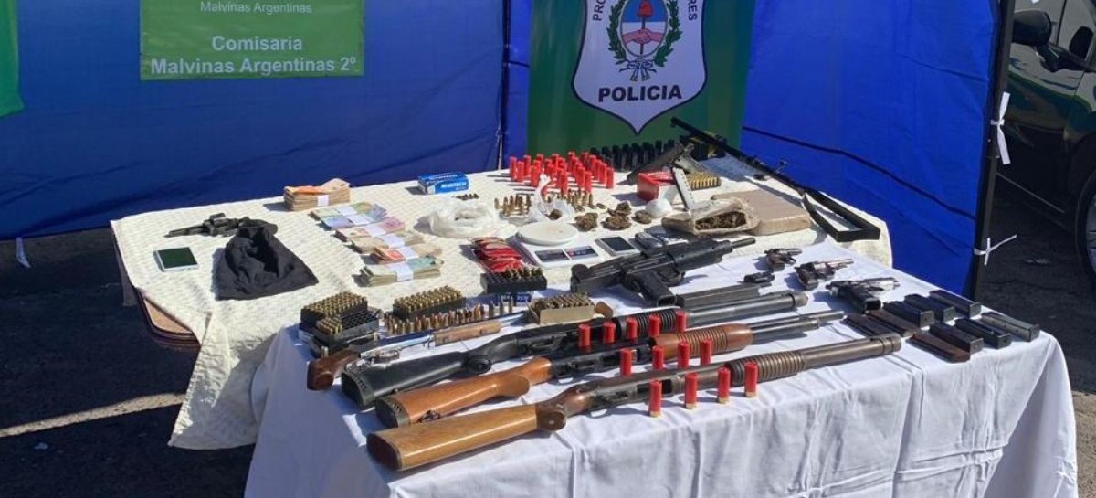 Malvinas Argentinas: detuvieron a 30 integrantes de una megabanda que vendía drogas