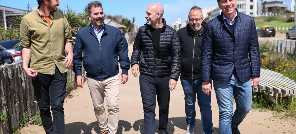 Fuerte señal hacia la interna: Rodríguez Larreta se mostró con Santilli, Ritondo, Yeza y Valenzuela