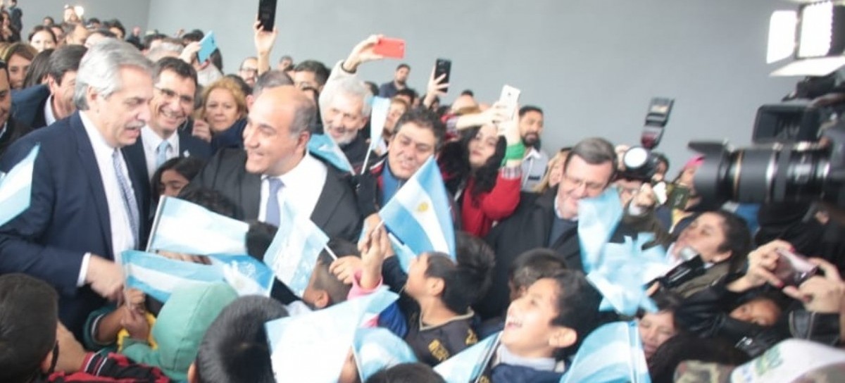 De visita en Tucumán, Alberto Fernández dijo que quiere ser "el Presidente que una a los argentinos"