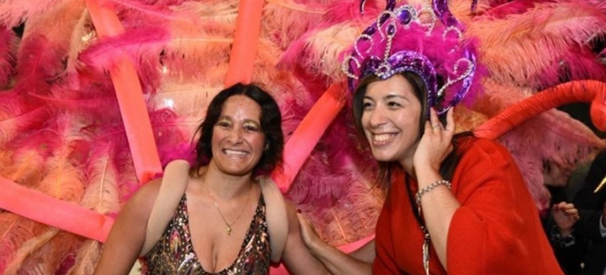 Antes de negociar con los docentes, Vidal estuvo en los Carnavales de Lincoln