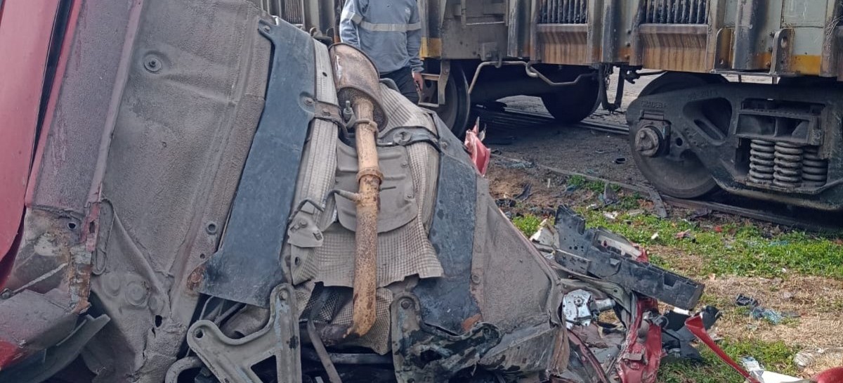 Accidente milagroso en Ensenada: no había ocupantes en el auto que fue arrollado por un tren