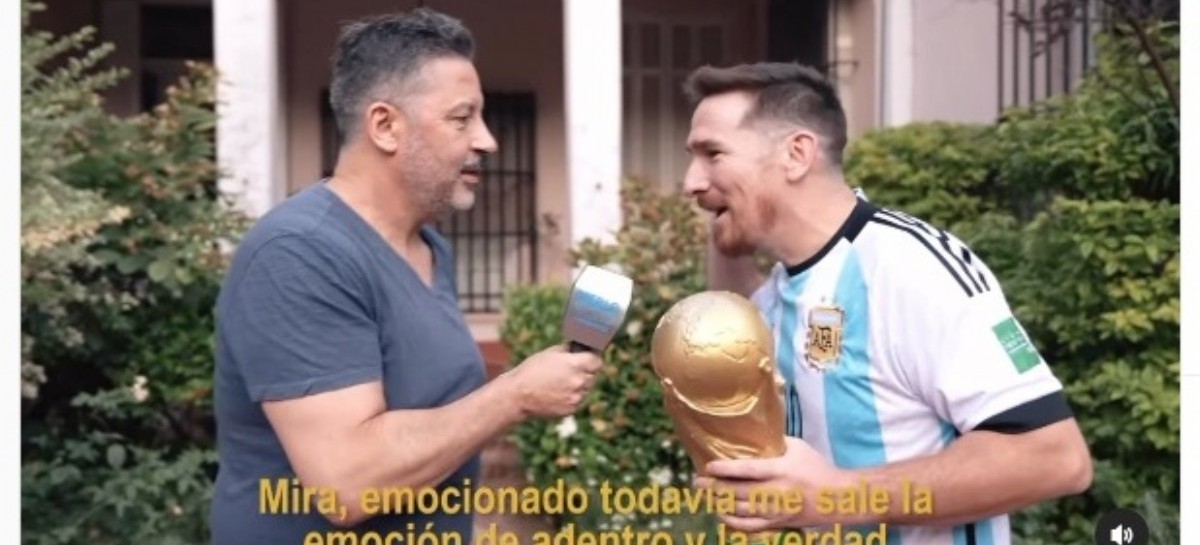HABÍA UNA VEZ… el día que Messi se escapó en helicóptero para conocer al jefe del Grupo Provincia