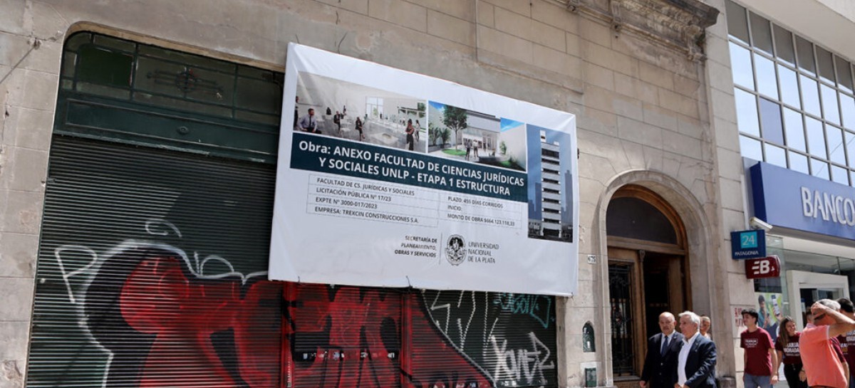 En una antigua casa céntrica de La Plata construirán el anexo de la Facultad de Derecho de la UNLP