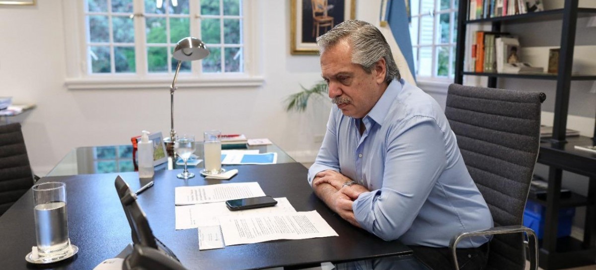 El presidente Alberto Fernández mantuvo una comunicación con el presidente italiano, Giuseppe Conte